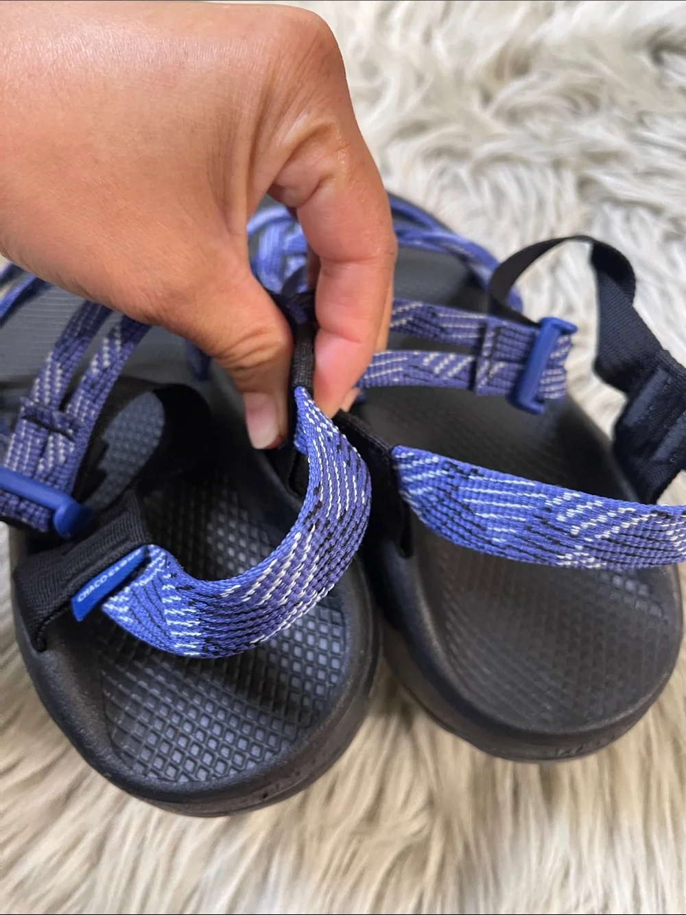 Chaco‎ Women’s Blue Strappy Hiking Sandals